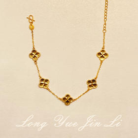 足金手链；5.16克