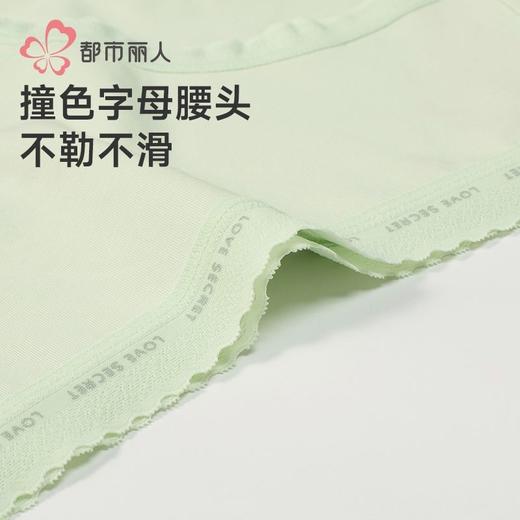 都市丽人女士内裤50支棉内裤女士平角内裤女内裤纯棉内裤LKH5V2 商品图5