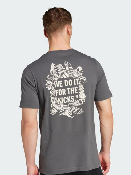 Adidas阿迪达斯男装运动短袖T恤上衣 JD8211 商品图2