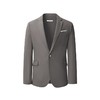 HIM漢崇 套装西装 男士修身高级感时尚商务正装咖啡色西服外套 商品缩略图4