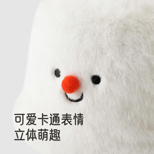 【商场同款】英氏圆帽秋冬针织保暖可爱雪人毛绒2025新款 商品图2