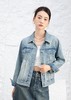 秋新款复古丹宁高克棉宽松显瘦牛仔外套 商品缩略图2