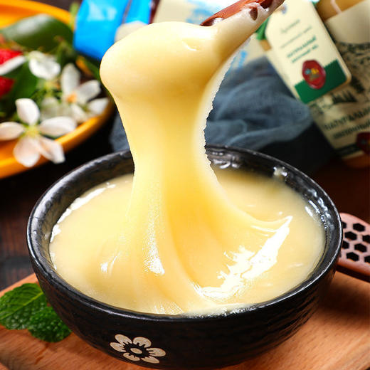 【中欧班列精选】俄罗斯蜂蜜 原装进口黑金蜂蜜 高品质有保障1000克装 商品图7