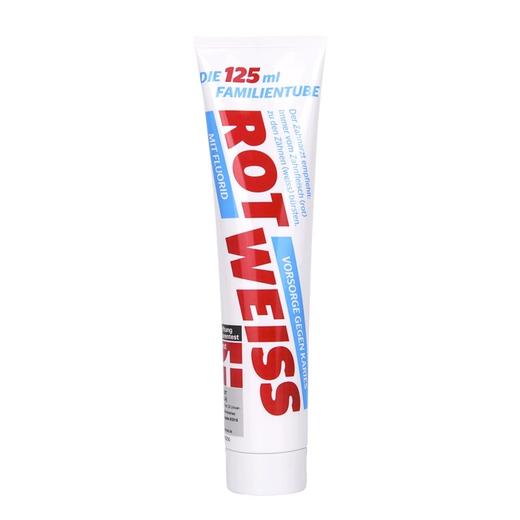 【中欧班列】德国原装进口ROTWELSS罗特维斯含氟防蛀牙膏125ml/支 商品图6