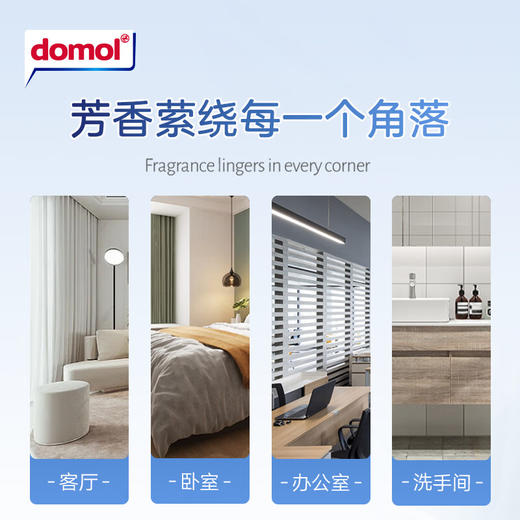 【中欧班列2盒】domol德国进口香薰摆件 原装进口 无火藤条挥发海洋清香50ml/瓶 商品图4