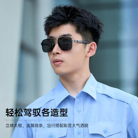 【专用款时尚无框渐变墨镜】专用款防晒护眼 轻盈不压鼻