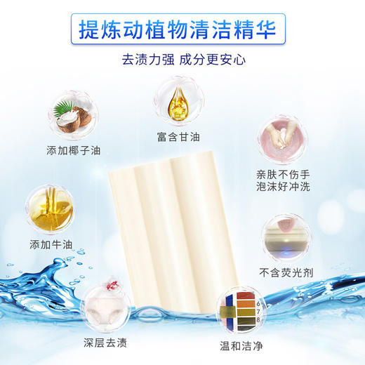 bwd【中欧班列5块】德国达丽洗衣皂 原装进口Dalli洗衣皂 宝宝儿童洗内衣内裤 洗手皂100g/块 商品图4