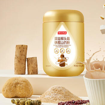 京东京造鲜来多猴头菇铁棍山药粉600g益生菌益生元养胃代餐五谷粉米糊年货 /水饮冲调 /冲饮谷物 /果蔬粉 商品图2