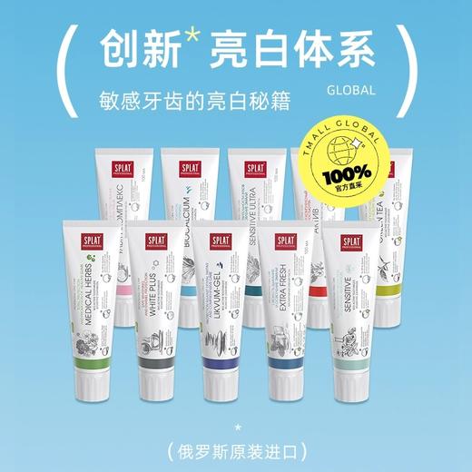 【中欧班列】俄罗斯原装进口SPLAT斯普雷特成人系列牙膏 100ml/盒 商品图2