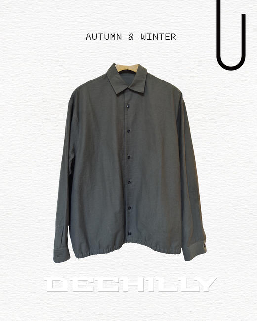 E533025448纯色休闲衬衫外套 商品图0