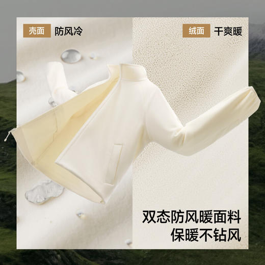 【云粉节】【2件8.5折】6楼蕉下女士轻量万粒绒外套（双面穿、初暖）PM121吊牌价399 商品图1