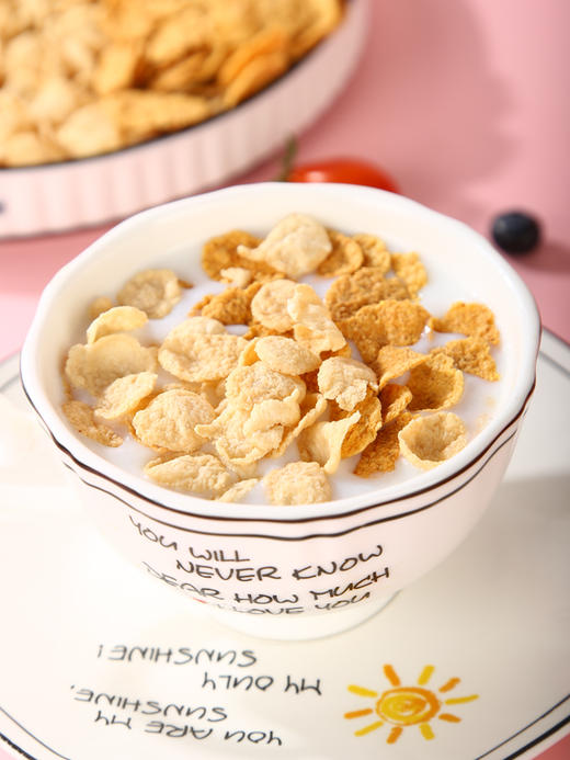 【中欧班列精选4袋】WWJ 俄罗斯麦片 原装进口维奇卡无蔗糖玉米片麦麸谷物片代餐杂粮即食饱腹健身麦片250g/袋 商品图7