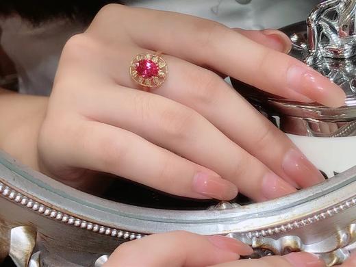 1.47ct刻面碧玺戒指 商品图4