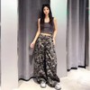 ZC配腰带迷彩大口袋弯刀阔腿裤50620 秋季 005182552501 商品缩略图0