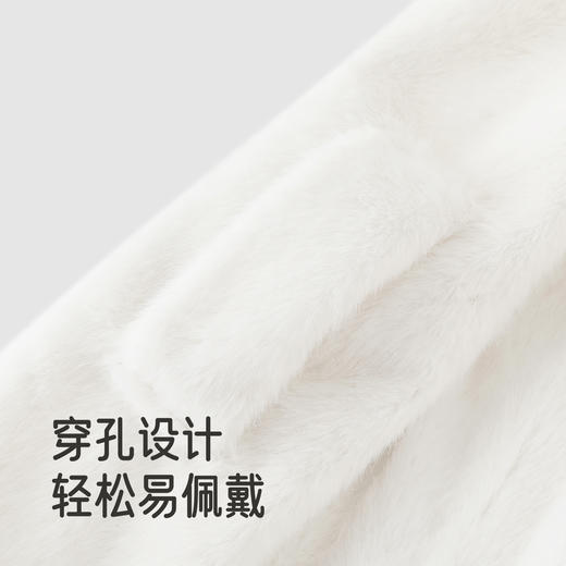 【商场同款】英氏儿童围巾奶油白雪人可爱童趣针织秋冬保暖新款 商品图3