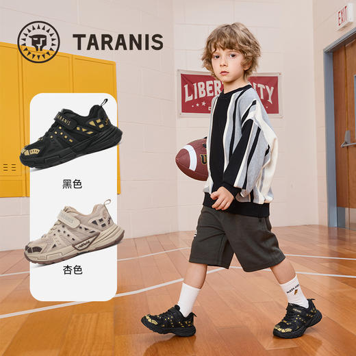 泰兰尼斯秋季新款365儿童运动鞋轻便减震跑步鞋软底防滑休闲鞋  T01X5C6731 商品图1