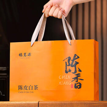 福茗源白茶 陈皮白茶600g 2019陈皮白茶福鼎白茶新会寿眉茶叶礼盒送长辈 /水饮冲调 /茗茶 /白茶 商品图1