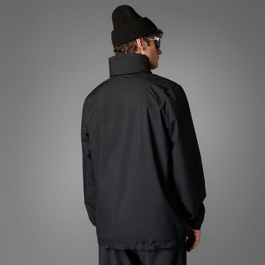 Adidas阿迪达斯MULTI ESSENTIALS 2L RAIN JACKET 户外防水透湿抽绳运动连帽冲锋衣 商品图1