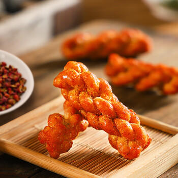 刺猬阿甘 小麻花芝麻香葱焦糖花椒办公室下午茶解馋充饥小零食整箱720g /休闲食品 /膨化食品 /其他膨化食品 商品图3