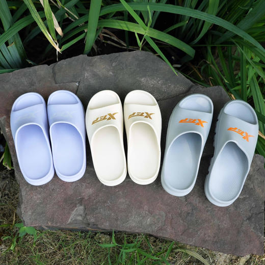 特步拖鞋官方25新款男女厚底外穿室内家居情侣踩屎感防滑凉拖 下单备注尺码 没备注不发货【42/43码缺货】 商品图3