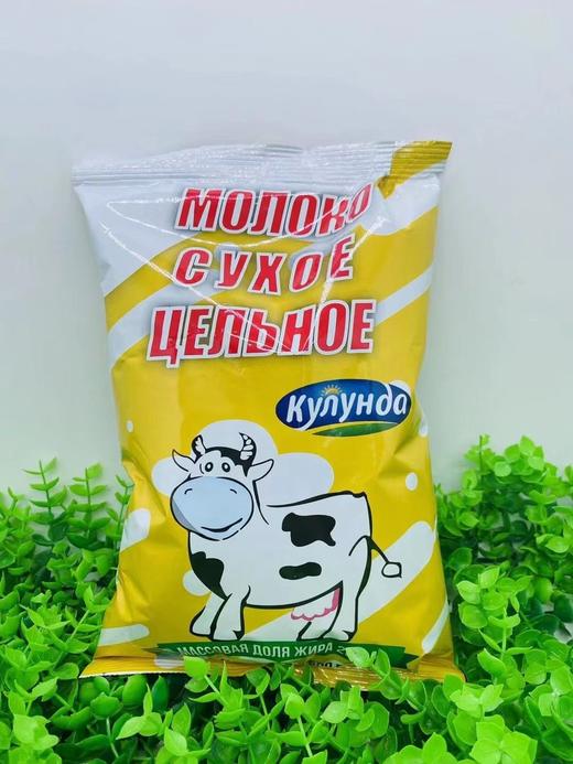 【中欧班列精选】俄罗斯品牌 库伦纳达小白奶牛生牛乳粉全脂高钙无加糖速溶500g/袋  成人奶粉 商品图1