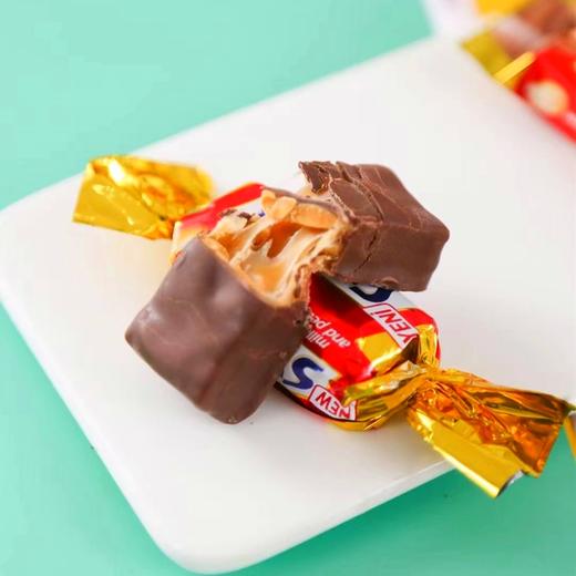 【中欧班列精选】俄罗斯进口士力架  焦糖 巧克力 费列罗花生夹心糖500g 商品图7