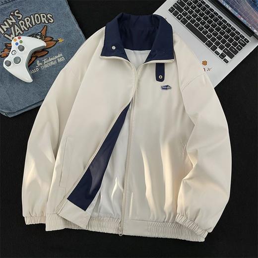 【美式工装外套】女学生棕咖色vintage 春秋季国潮冲锋衣情侣教练夹克  商品图6