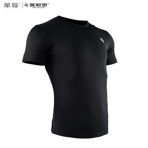 短袖运动圆领健身跑步速干吸湿干爽户外T恤时尚宽松透气上衣T恤男 商品图2