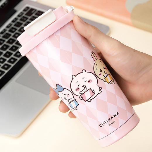 摩登主妇吉伊卡哇咖啡保温杯陶瓷内胆吸管杯子生日礼物不锈钢水杯 商品图3