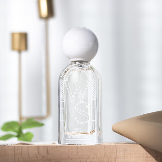 秘密之门 白色十字纹皮革 Secrets'Door White Saffiano 分装 商品图0