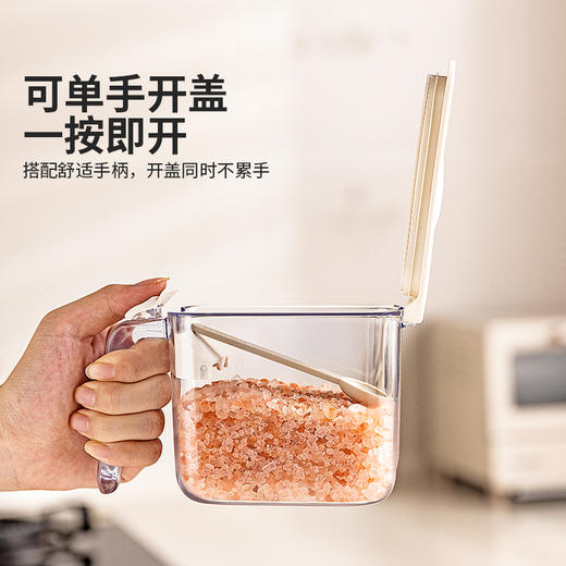 摩登主妇调料盒盐罐厨房家用调味瓶罐密封防潮调味料收纳盒调料罐 商品图1