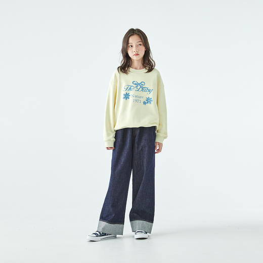 棵初不落色牛仔裤807K258019MJ 商品图1