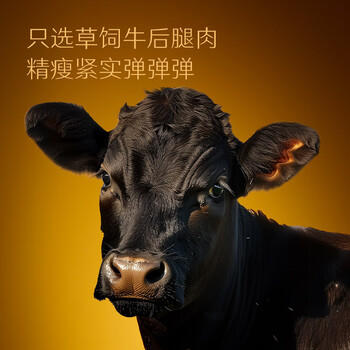 京东京造安格斯原切牛肉原味薄切烤牛肉干6包【国家补贴】减脂零食180g美 /休闲食品 /肉类零食 /牛肉类 商品图2