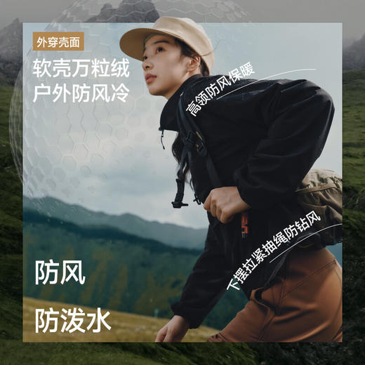 【云粉节】【2件8.5折】6楼蕉下女士轻量万粒绒外套（双面穿、初暖）PM121吊牌价399 商品图2