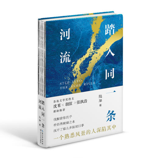 《踏入同一条河流》签名本 陆岸 著 商品图0