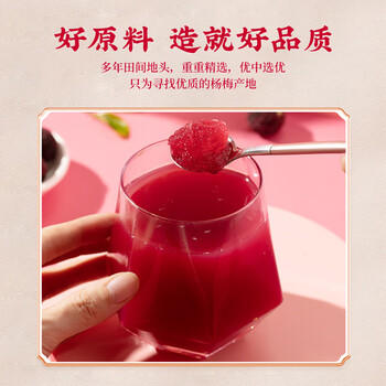 成央记饮料冰杨梅汁280ml*12瓶nfc果汁果蔬汁冷藏冰镇浓缩年货节礼盒 /水饮冲调 /饮料 /果蔬汁/饮料 商品图1