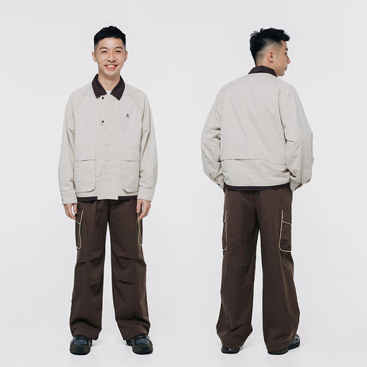 【品牌特惠】ACMEITEM爱棵米 户外复古翻领夹克外套GAG3210677E 商品图1