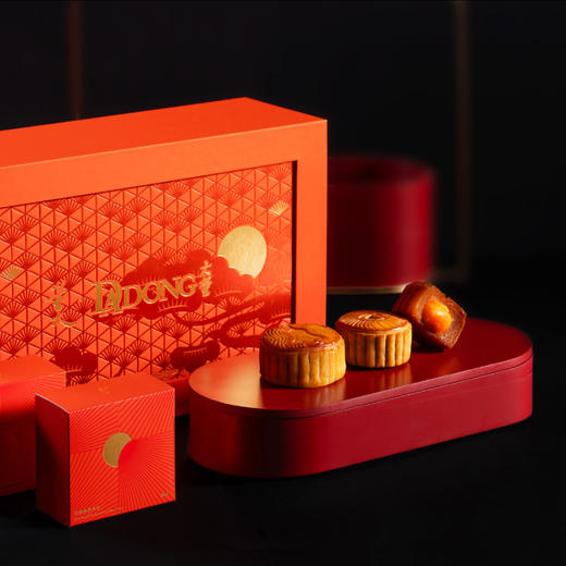 2025大董  董之月·臻亨集  大董酥不腻烤鸭果香月饼 礼盒 920g 米其林餐厅 董到家 商品图1