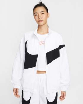Nike耐克 Sportswear 女子 Oversize 风梭织夹克HV4108-100