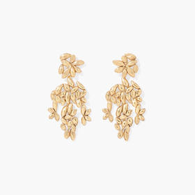 订购8周到｜Aurélie Bidermann-DIFENDA-谷粒 镀金 流苏耳环［法国设计师]