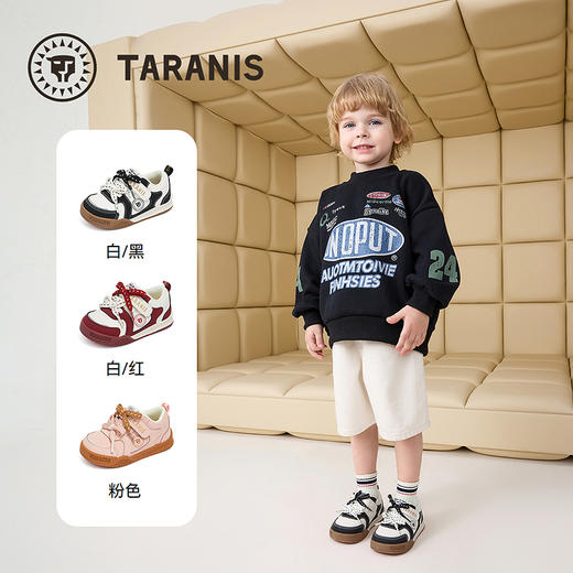 泰兰尼斯学步鞋男宝宝秋季新款童鞋防滑软底鞋子女童机能鞋面包鞋  T01T5C6521 商品图1