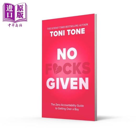 【中商原版】摆烂万岁 零负担走出渣男指南 分手指南 No Fcks Given 英文原版 Toni Tone 自助与个人发展 商品图0