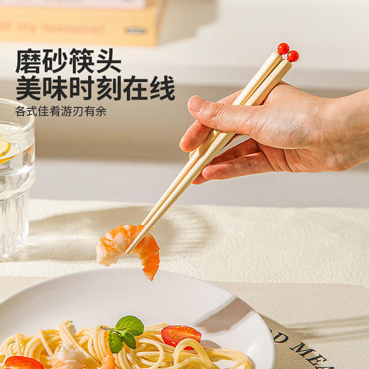 摩登主妇餐具套装一人用便携餐具收纳盒筷子便携盒学生个人专用盒 商品图2