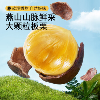 三只松鼠有机甘栗仁500g 熟制即食板栗仁栗子仁坚果零食品 团购送礼 /休闲食品 /坚果炒货 /板栗