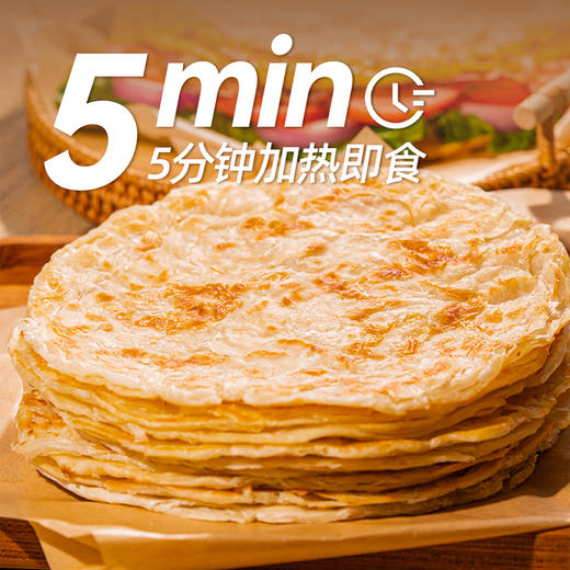快手早餐饼/小黄象/春饼&黄油手抓饼&葱油饼&鸡蛋灌饼/麦香十足/柔软筋道【品牌方多仓就近发货】 商品图2