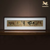 铜师傅 手工錾刻 铜雕画《五牛图（桌面）》书房办公桌装饰画 商品缩略图0