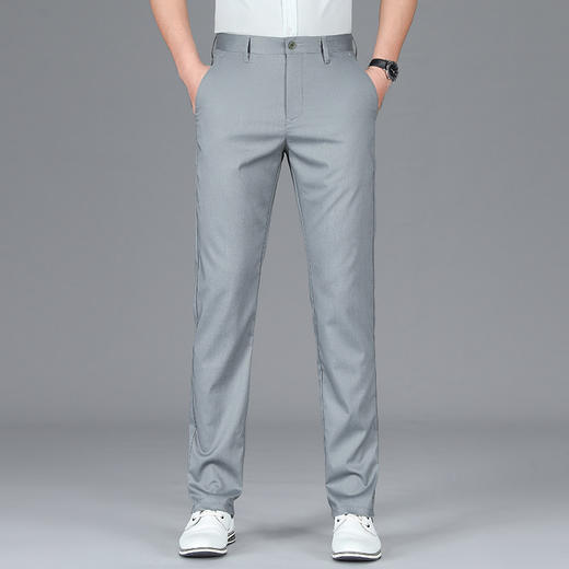 2025秋冬款休闲裤男直筒弹力商务西裤长裤宽松男裤保暖加绒长裤子！ 商品图13