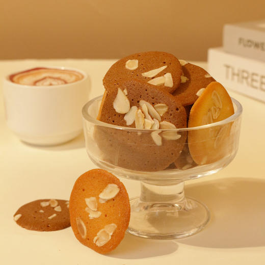 【29.9购3袋】吉士挞®布朗尼薄脆饼干60g*3袋 商品图5