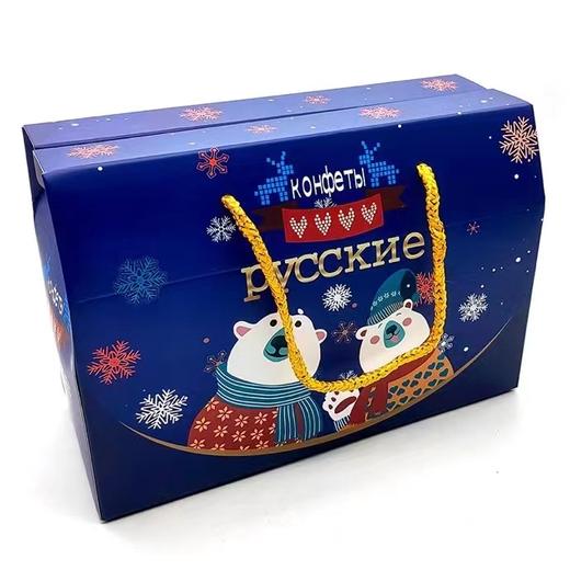 【新春糖果礼盒】俄罗斯糖果散糖混装500g*2礼盒装 新年糖果喜糖 商品图13