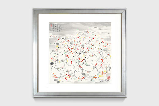 吴冠中|《乡音》——综合版（水墨） 商品图0